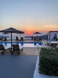 Le coucher du soleil de ma chambre