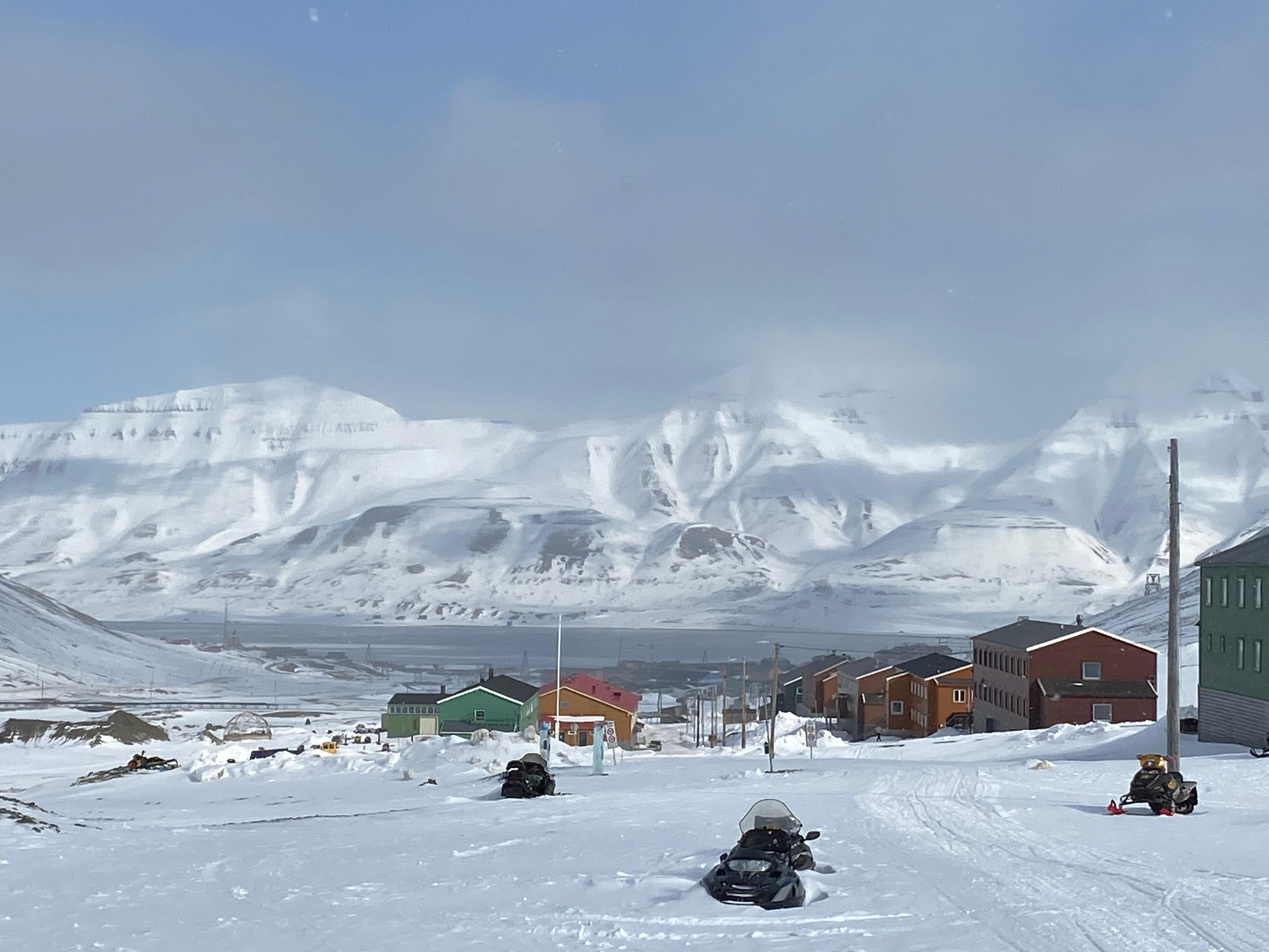 Gjestehuset 102 sett ovenfra