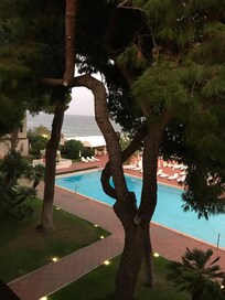 Udsigt fra terrassen