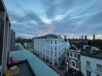 Bela vista da varanda