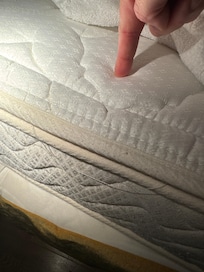 Sem pillow top extra soft top .. this was the hardest bed I ever slept in my life