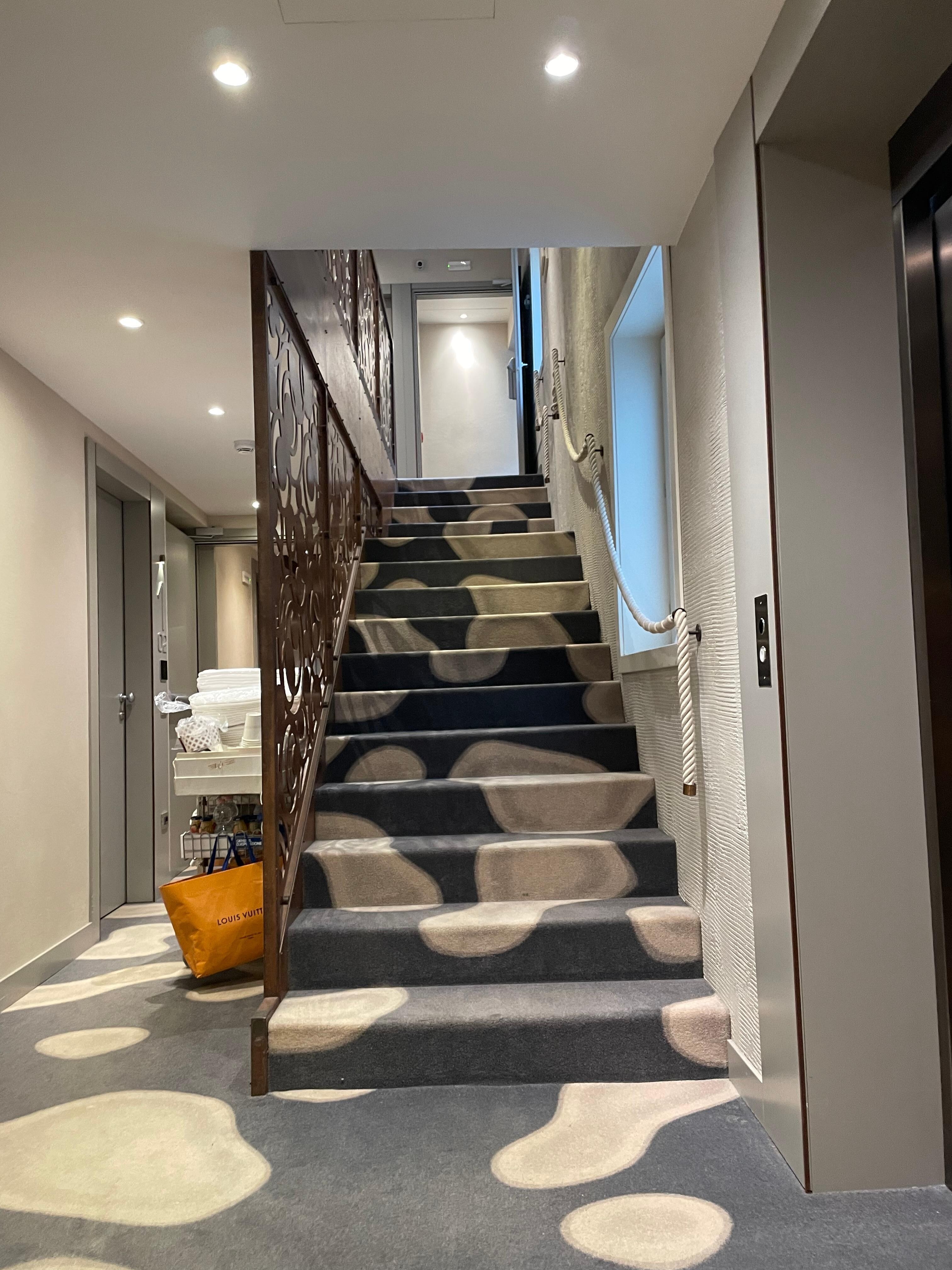 Beautiful halls and banisters 