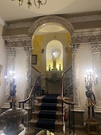 The gorgeous entrance full of history and character