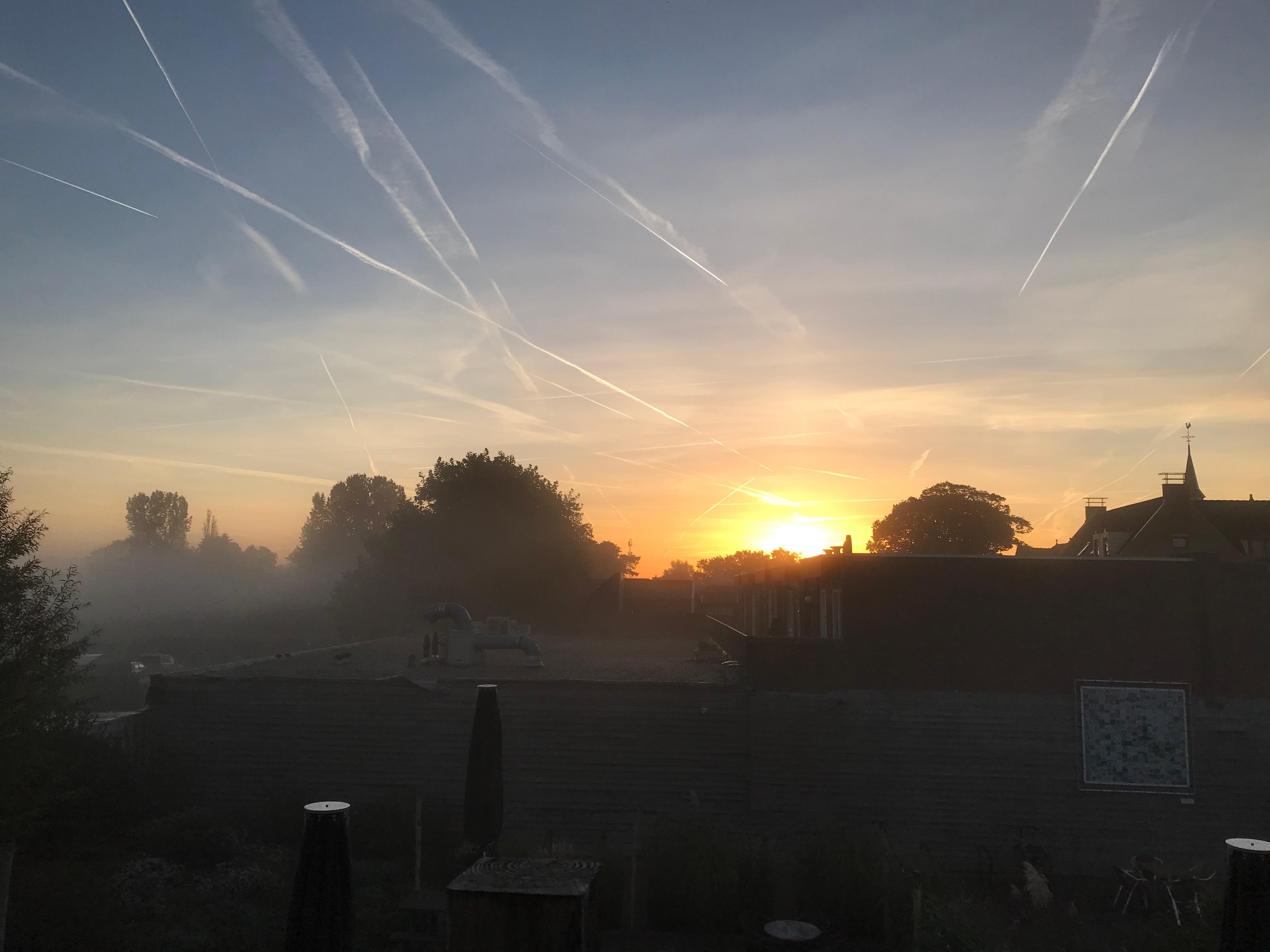 Uitzicht vanuit de kamer