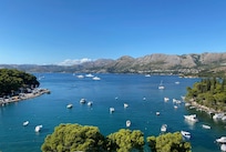 Comme une carte postale ! Vue de la chambre.