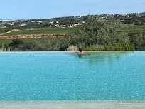 One of two amazing pools
