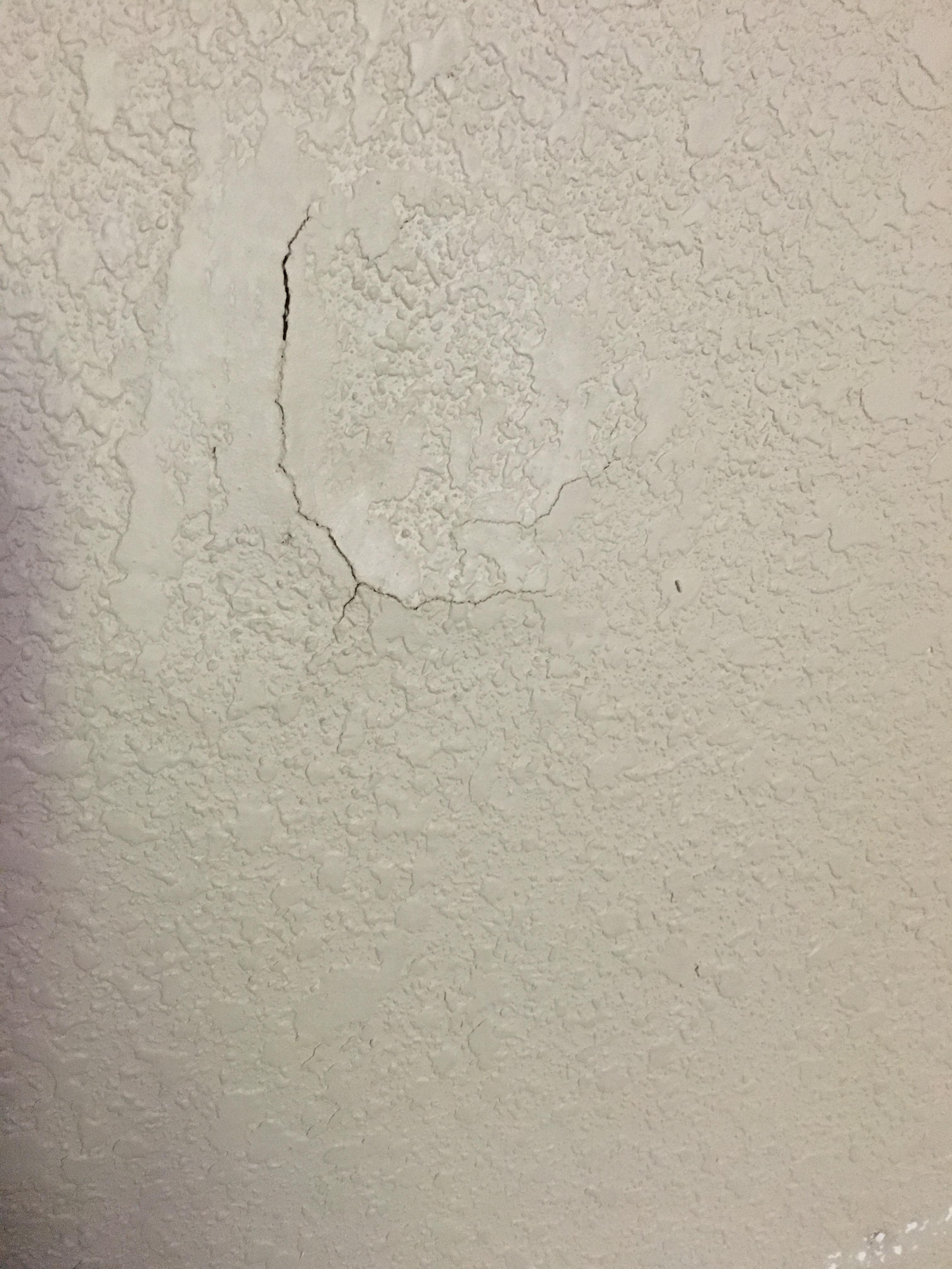 Dent in wall