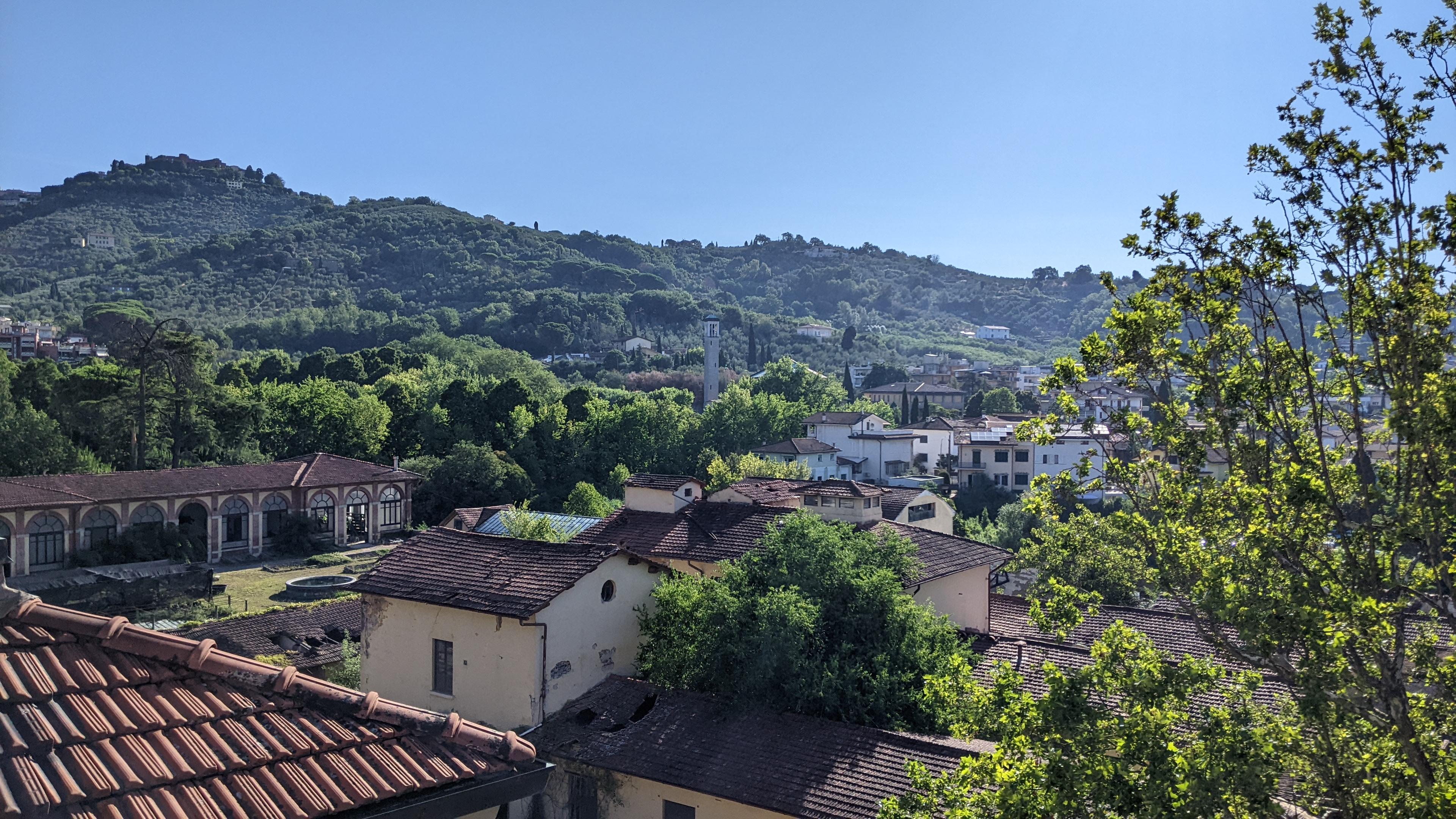 Rooftop view in the morning