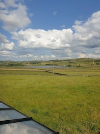 Stood at the bedroom window looking toward Boshaw Whams