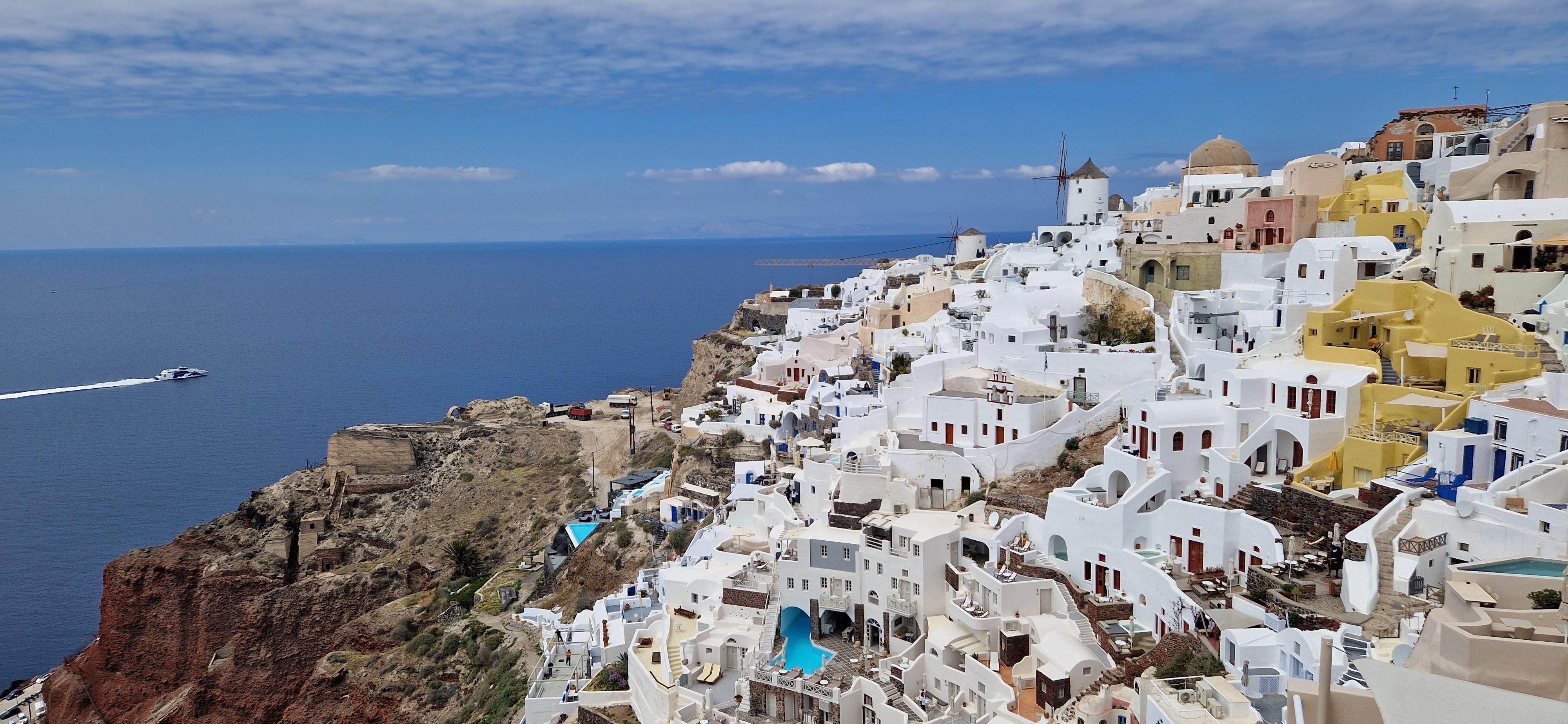 Morning at Oia Bay