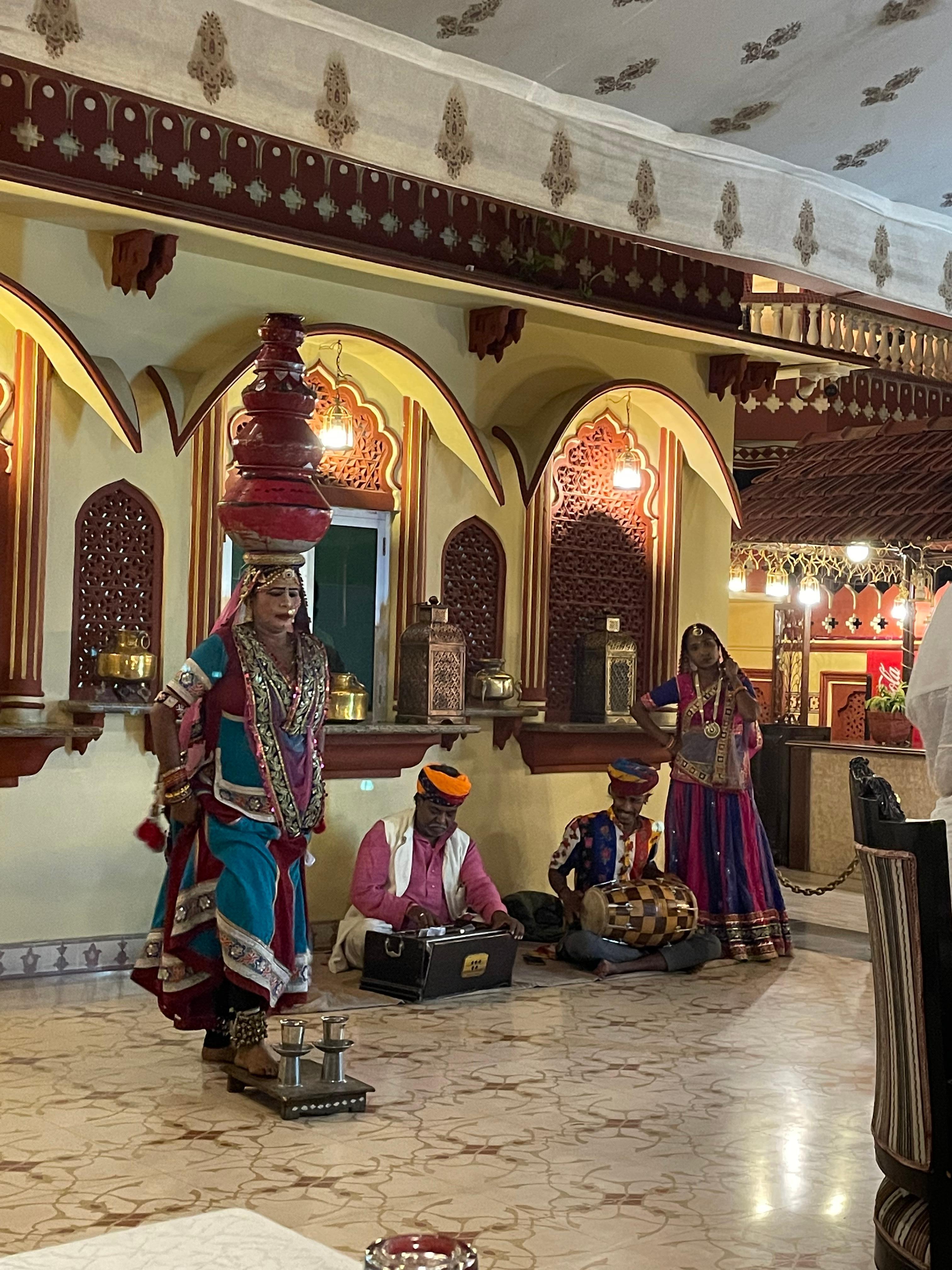 Cultural program during dinner time 