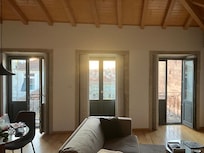Beautiful windows with shutters.