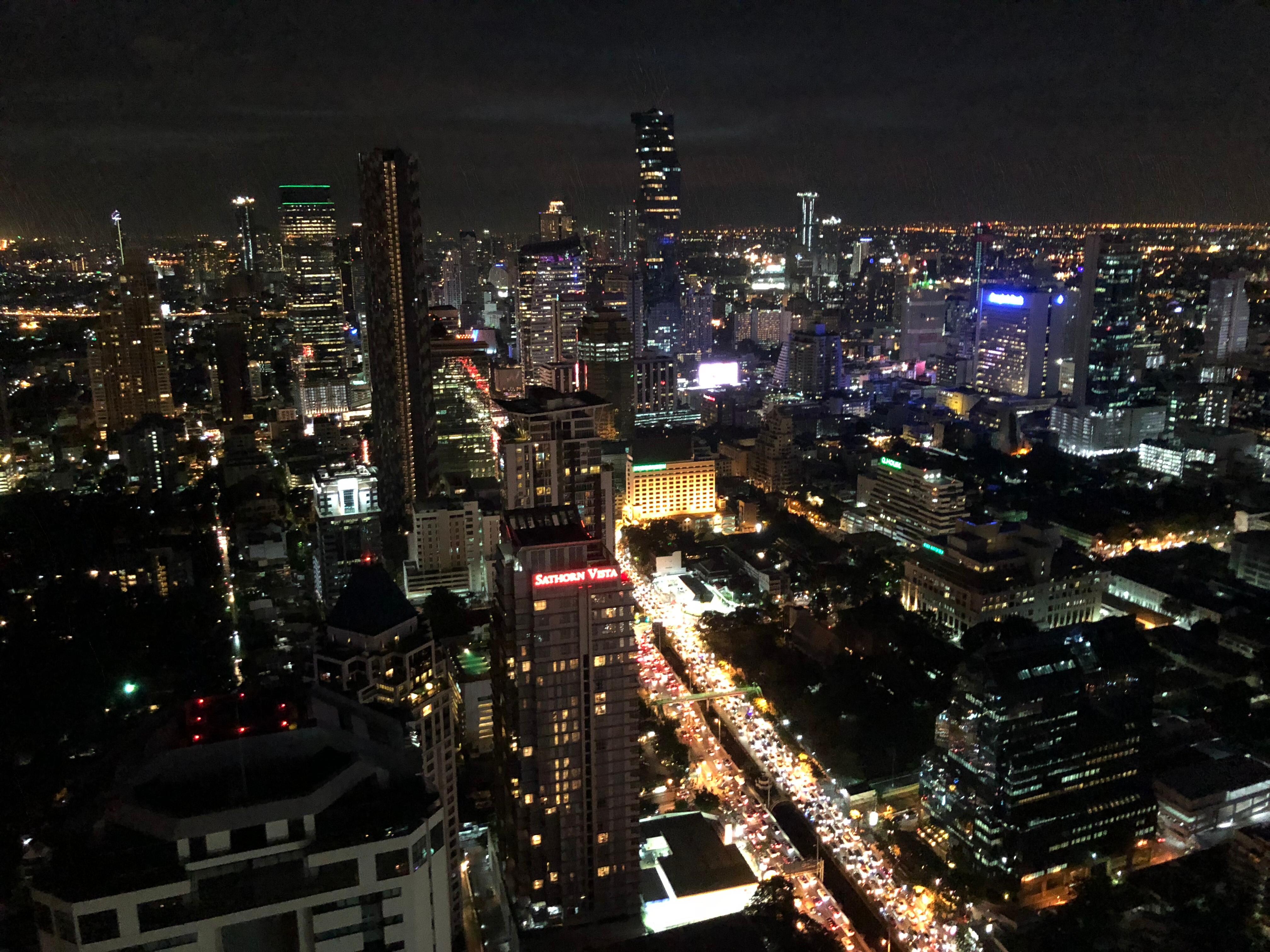 Night view from veritgo