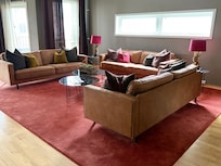 Our living room, we took alpine suite