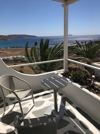 View from the balcony