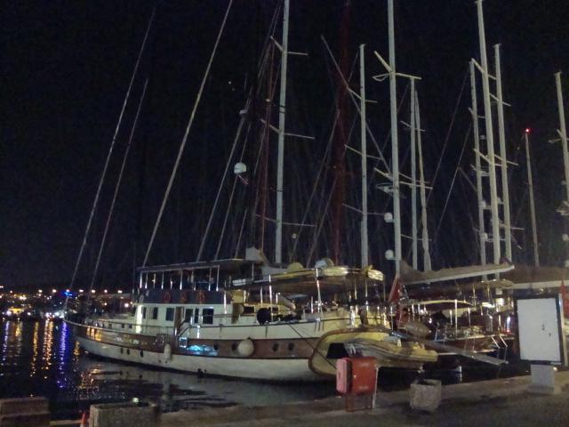 marina has many beautiful boats