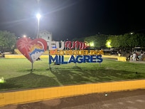 Placa da cidade.