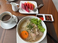 Buffet breakfast on Sunday.