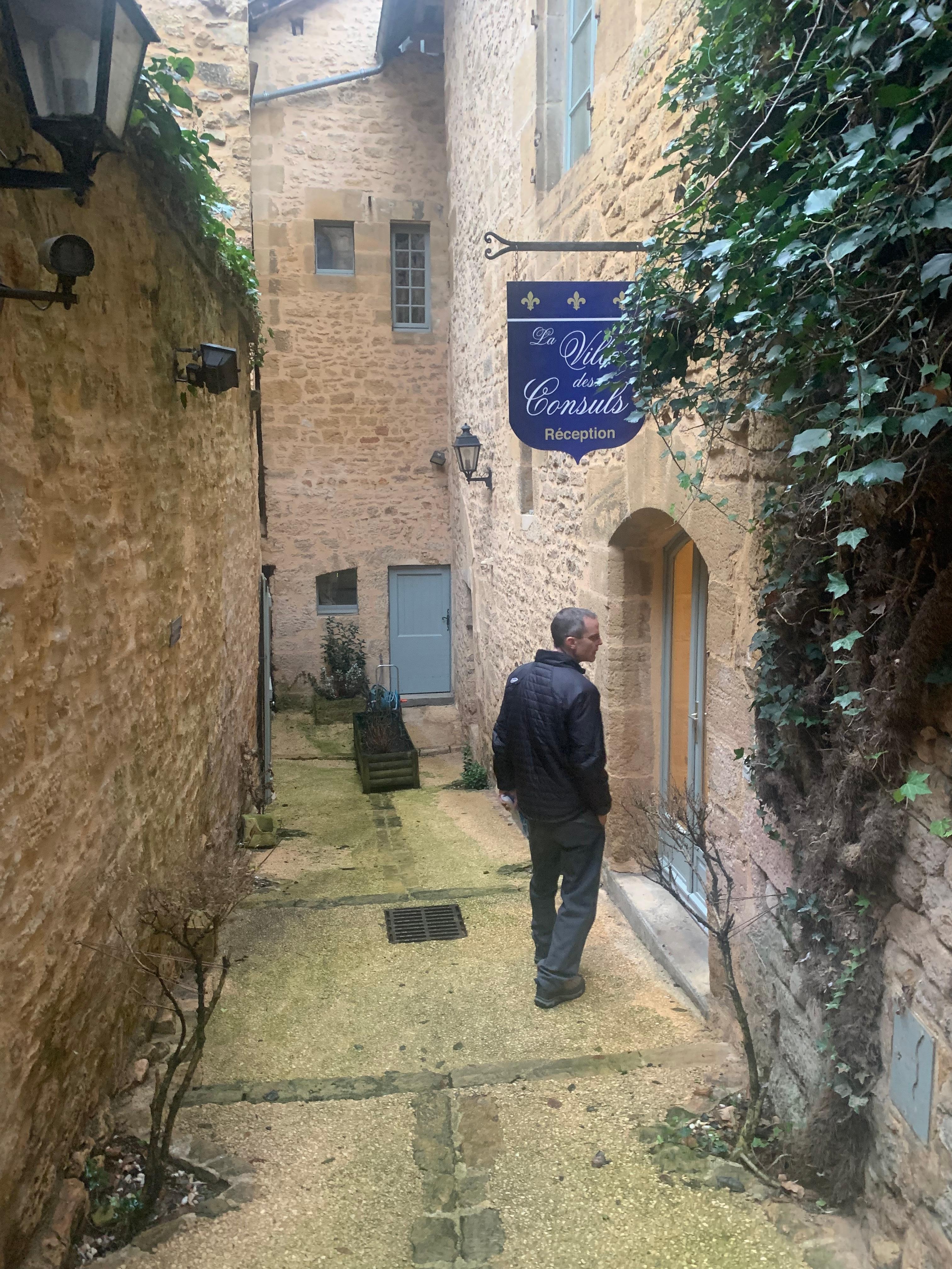 Walk up view