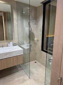 The bathroom