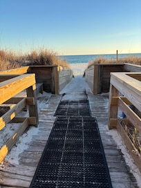 Access to the beach