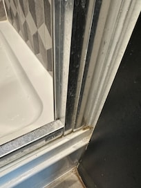 Dirty chrome/ bathroom