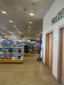Reception and convenience store