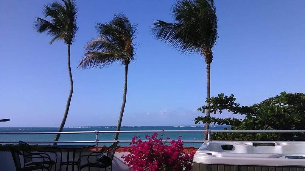 Ocean view from terrazzo.