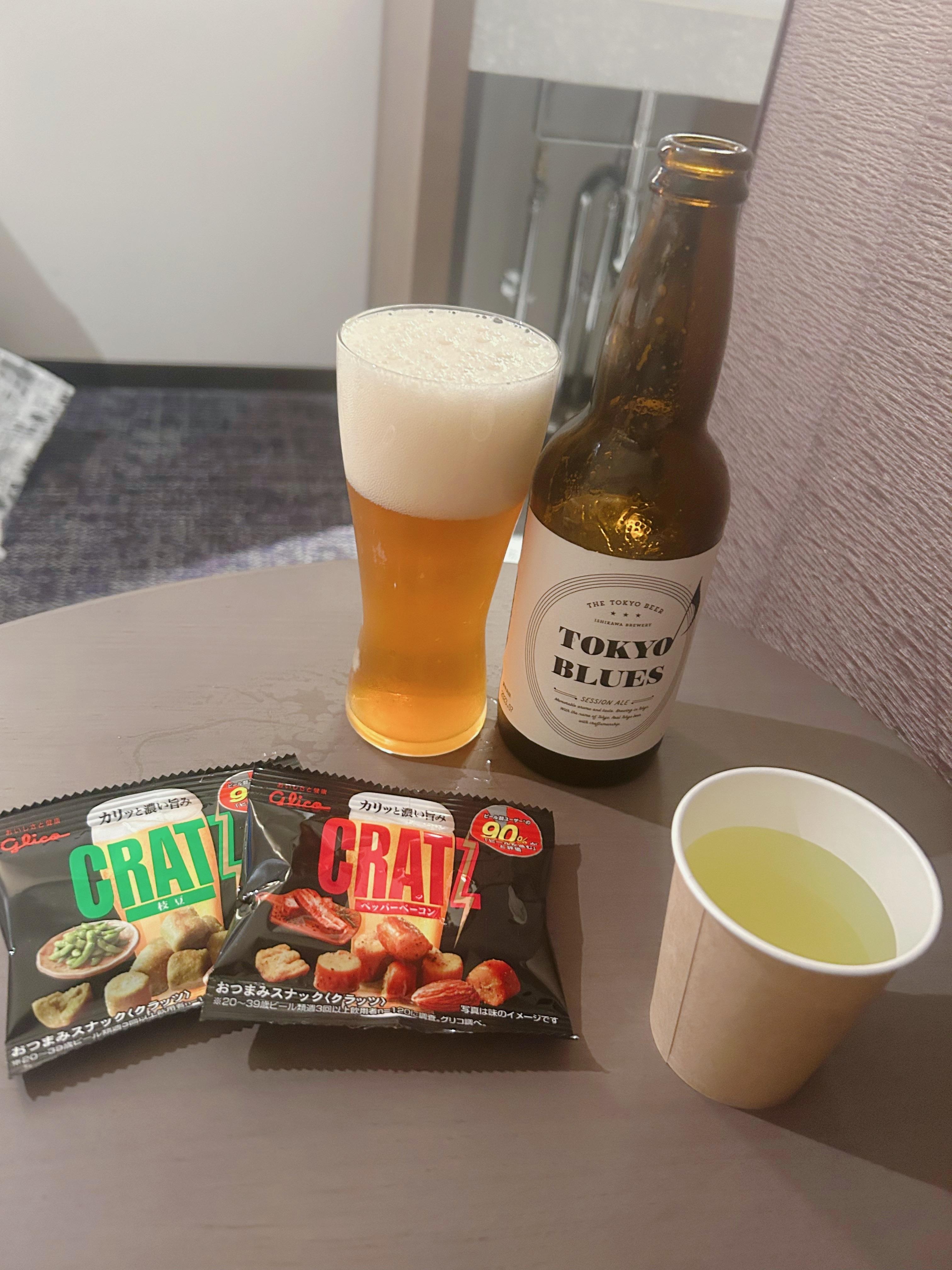 ラウンジ注文してお部屋で飲める！