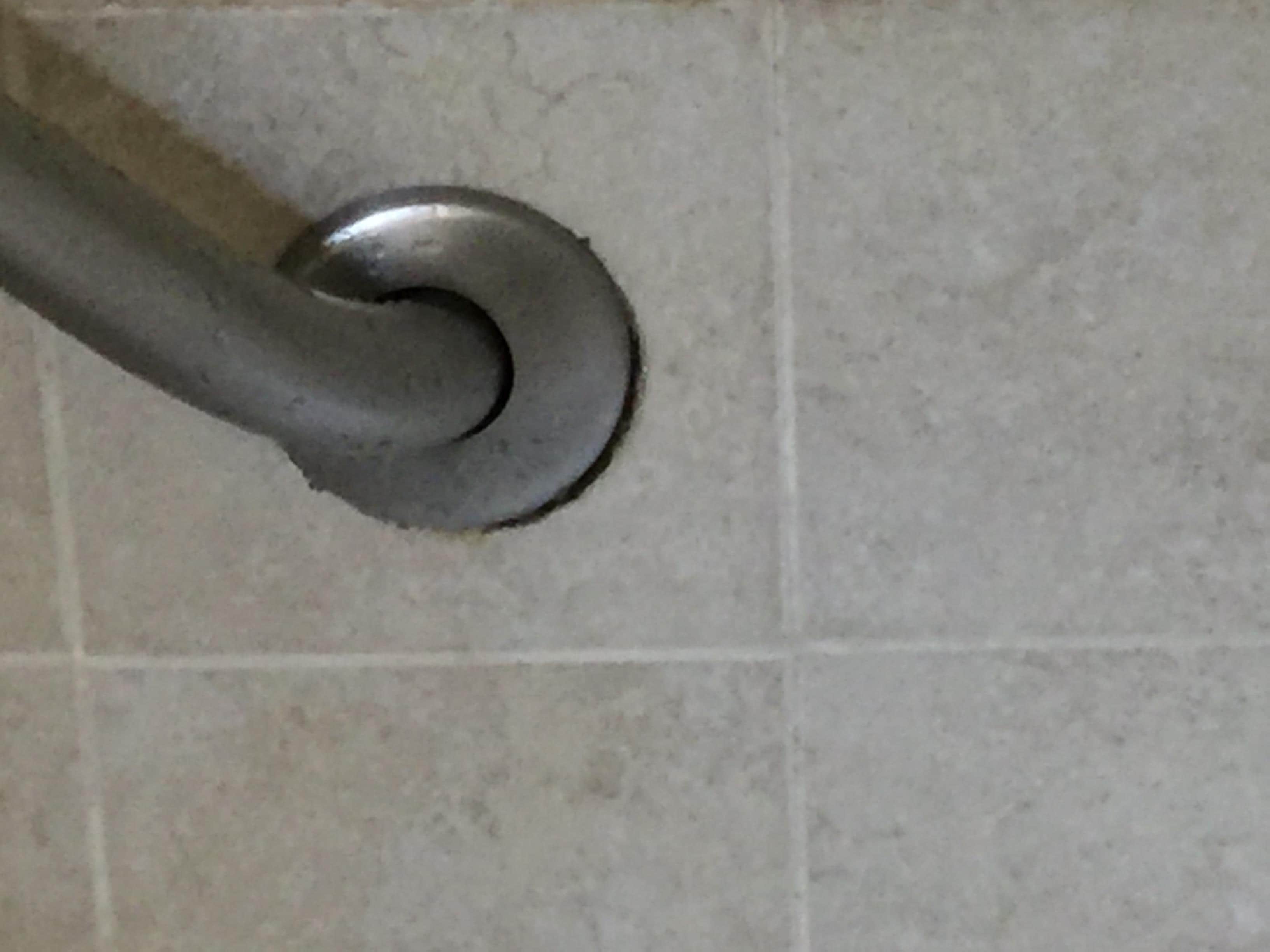 Bathroom mold in shower.
