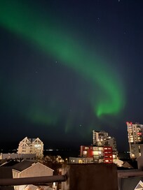 Blick aus dem Zimmer im 5. Stock