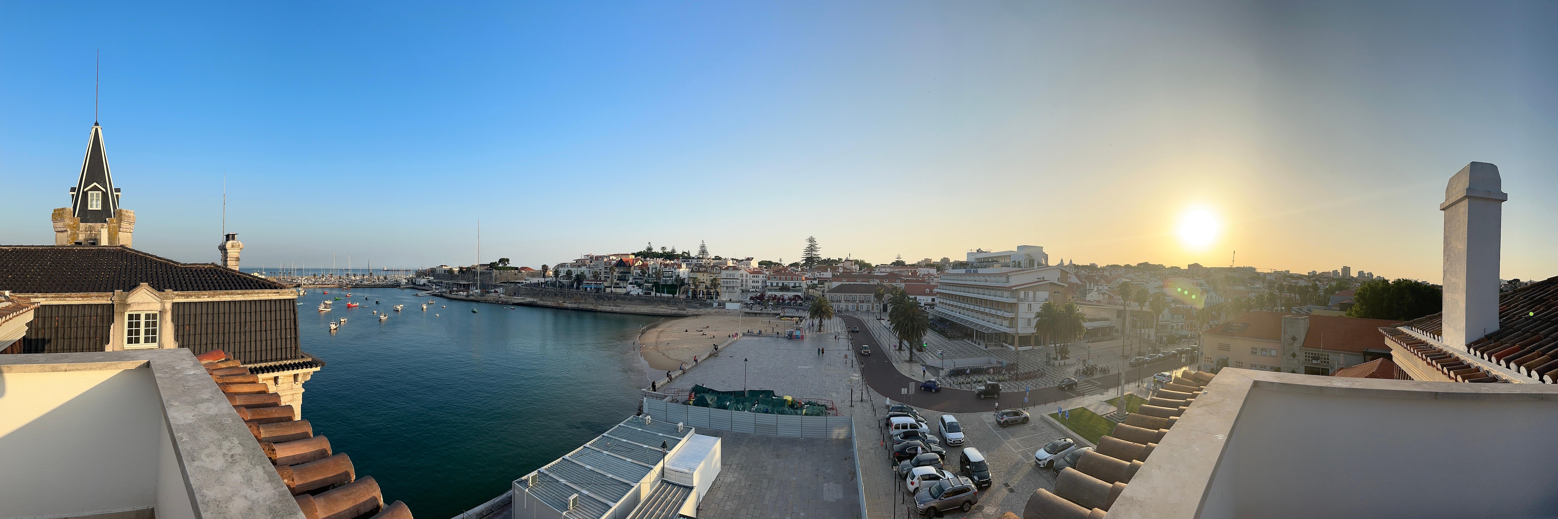 View from one of the patios