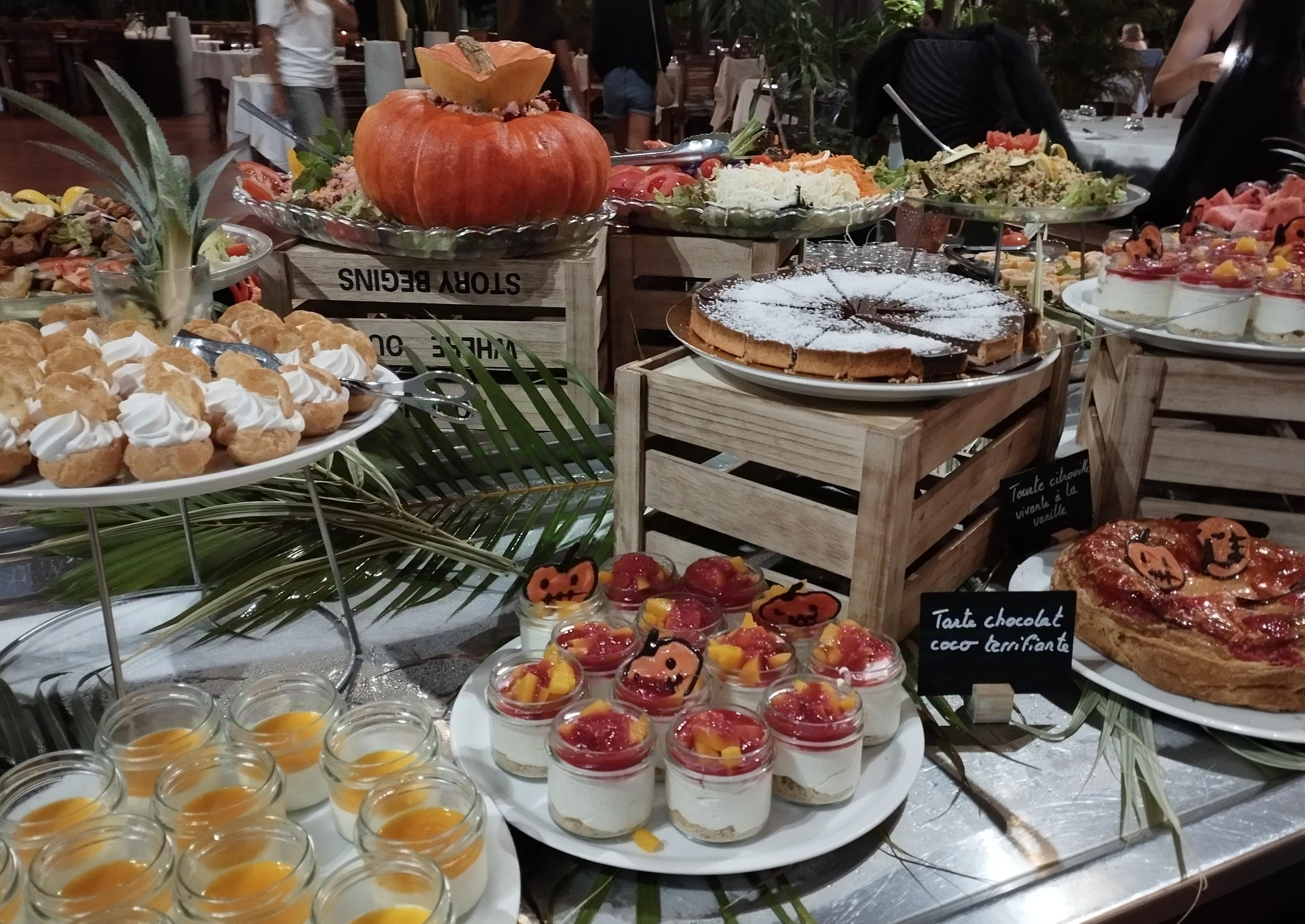 buffet Halloween - desserts