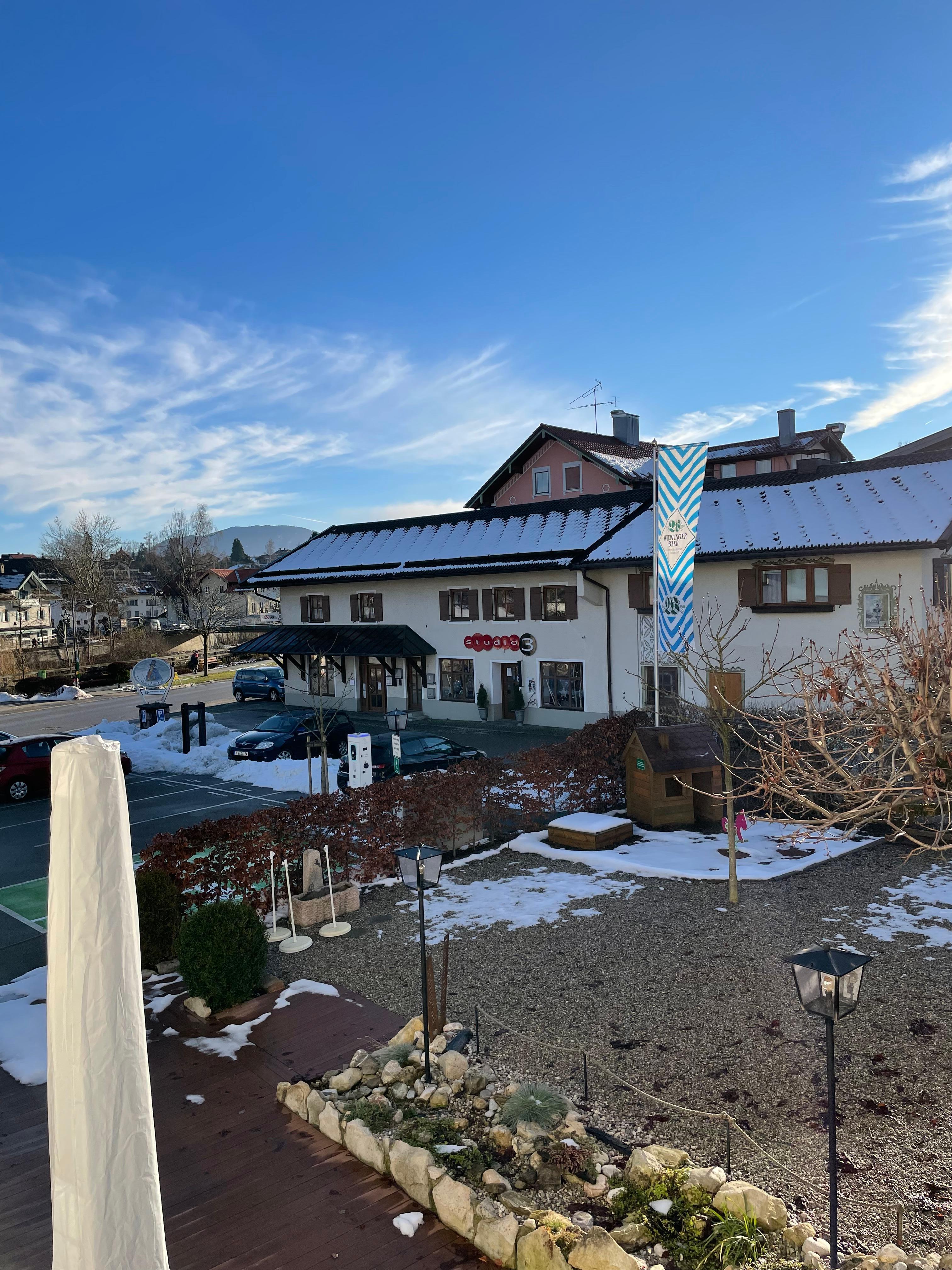 Ausblick aus den Fenster 