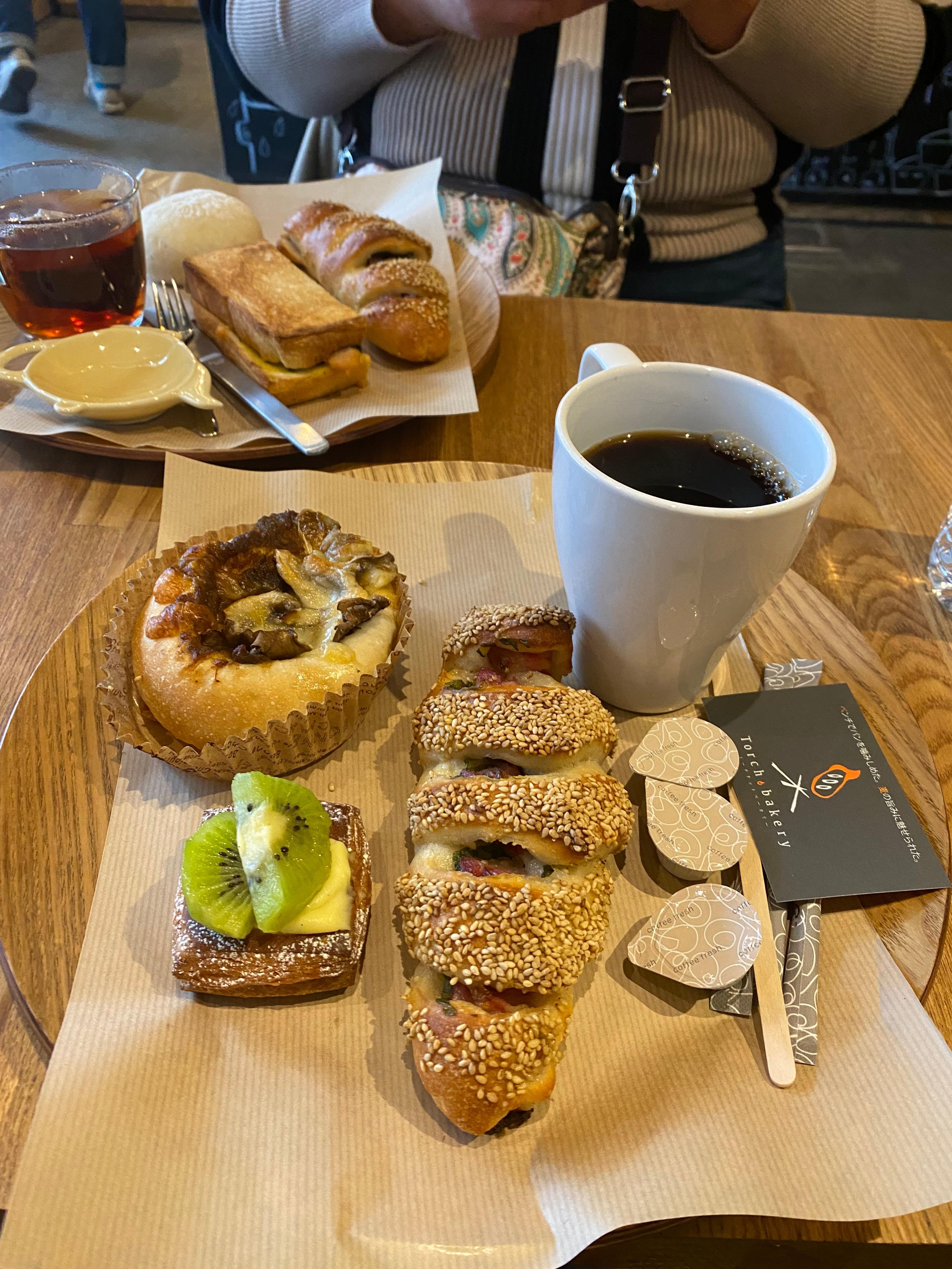 Coffee and delicious treats