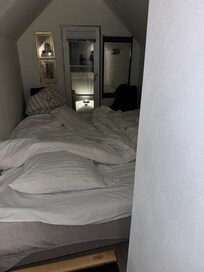 Ingen queensize seng som bestilt men helt ok
