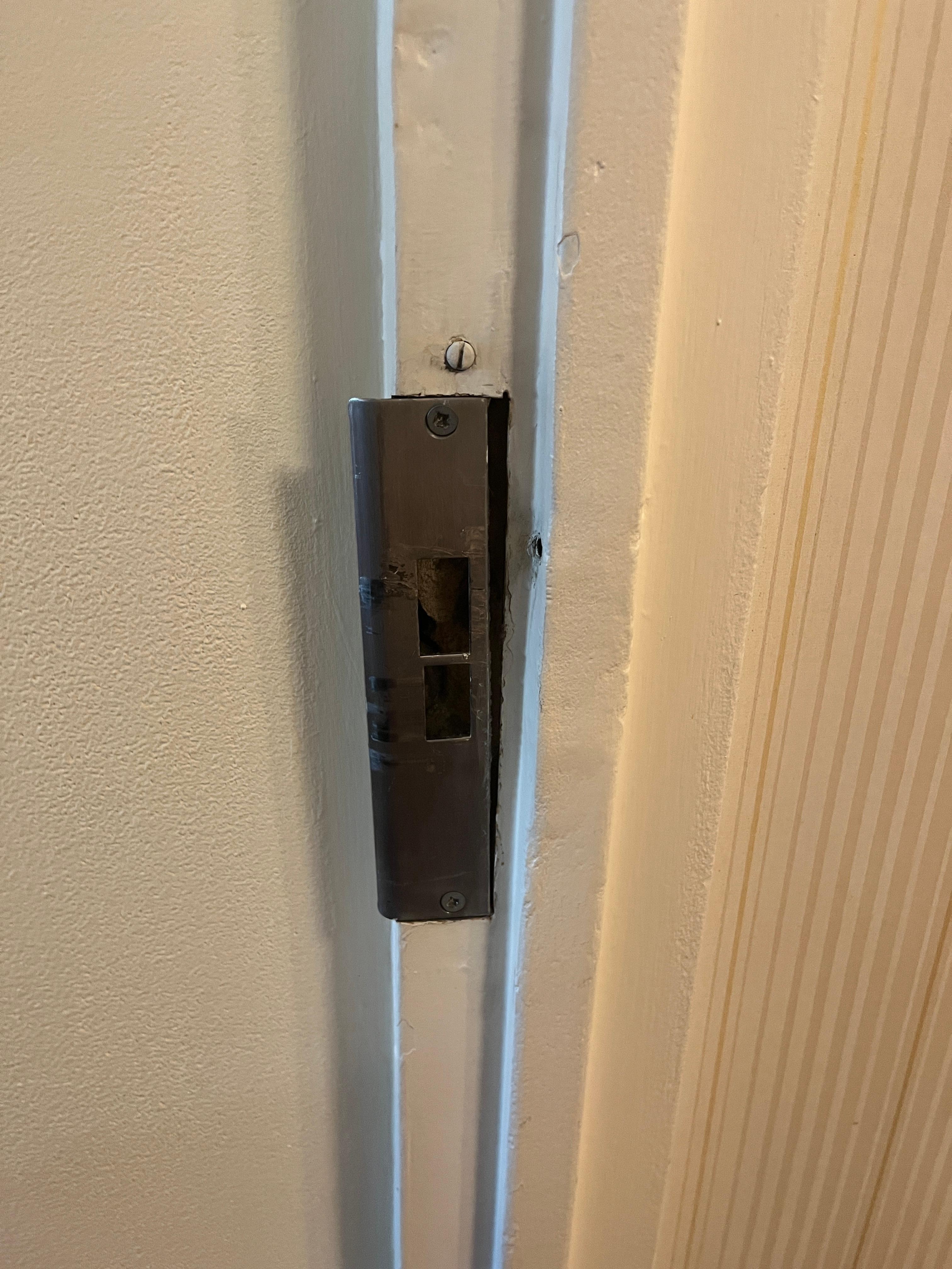 Busted door jam