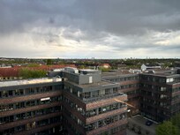 Aussicht aus dem 8. Stockwerk!