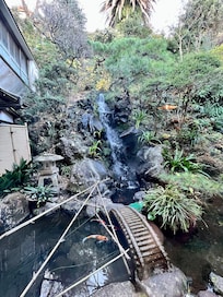 Scenic waterfall