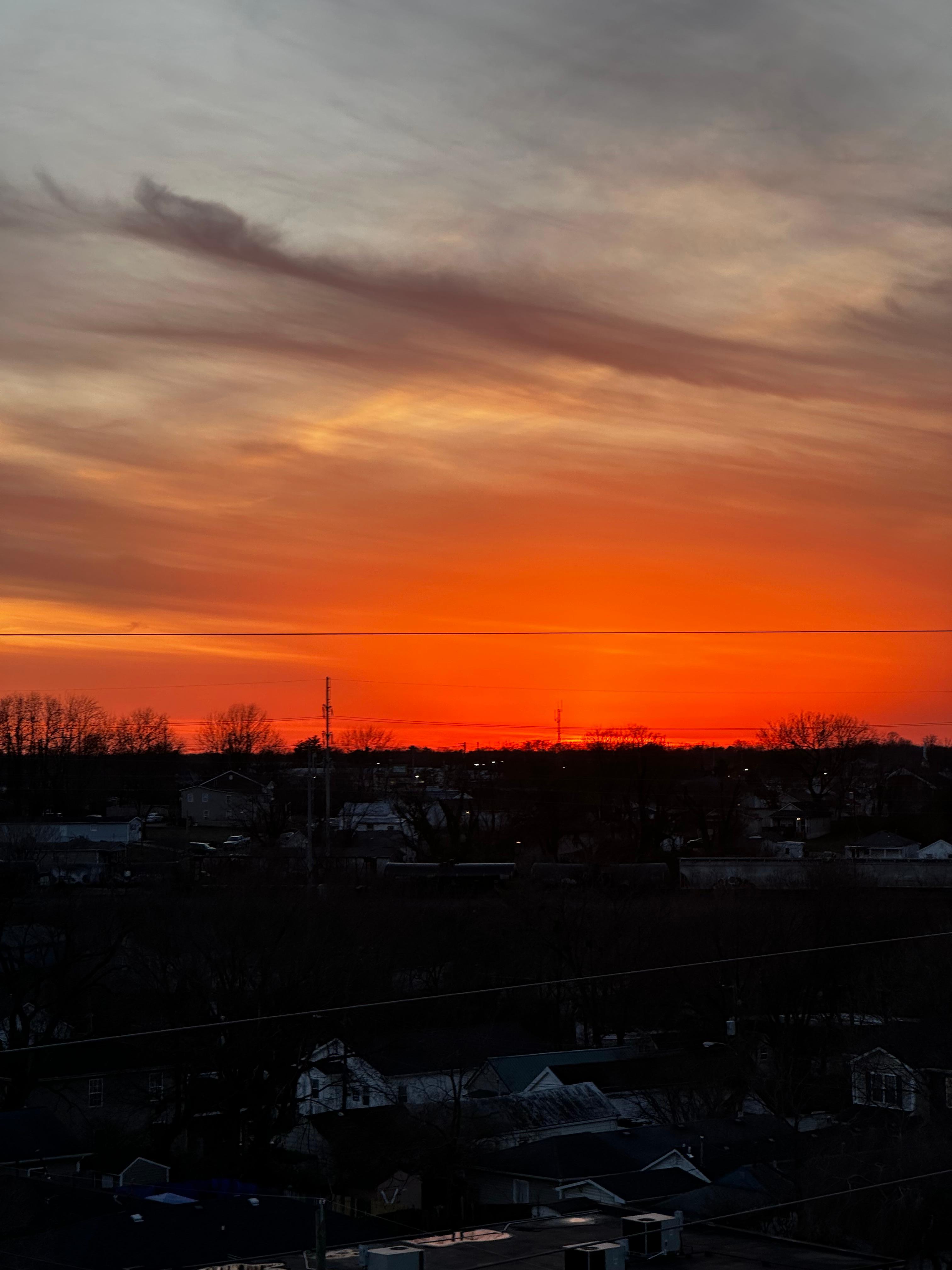 Rooftop bar at Sunset