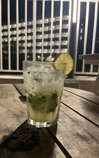 Drink from the bar
