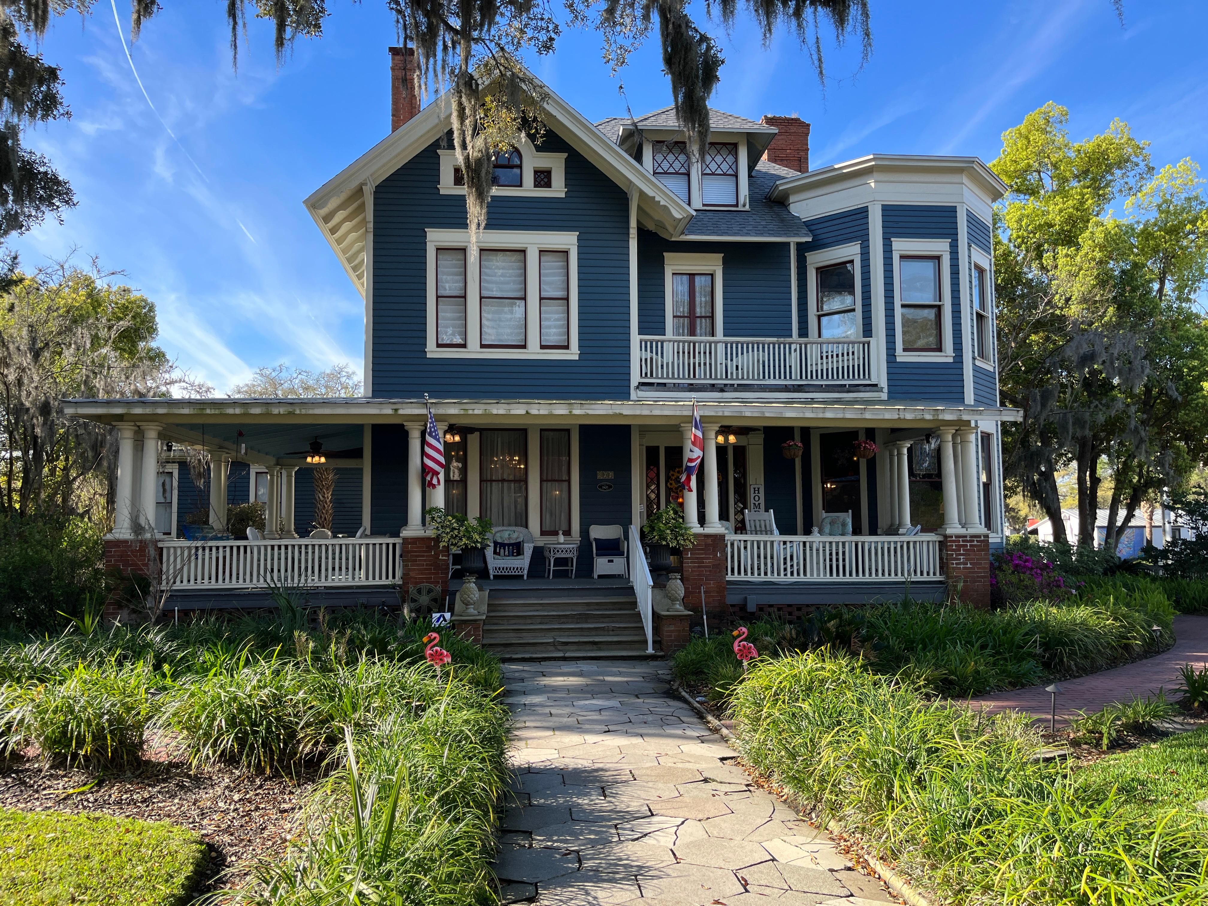 Street side of house