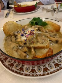 Croûte aux champignons