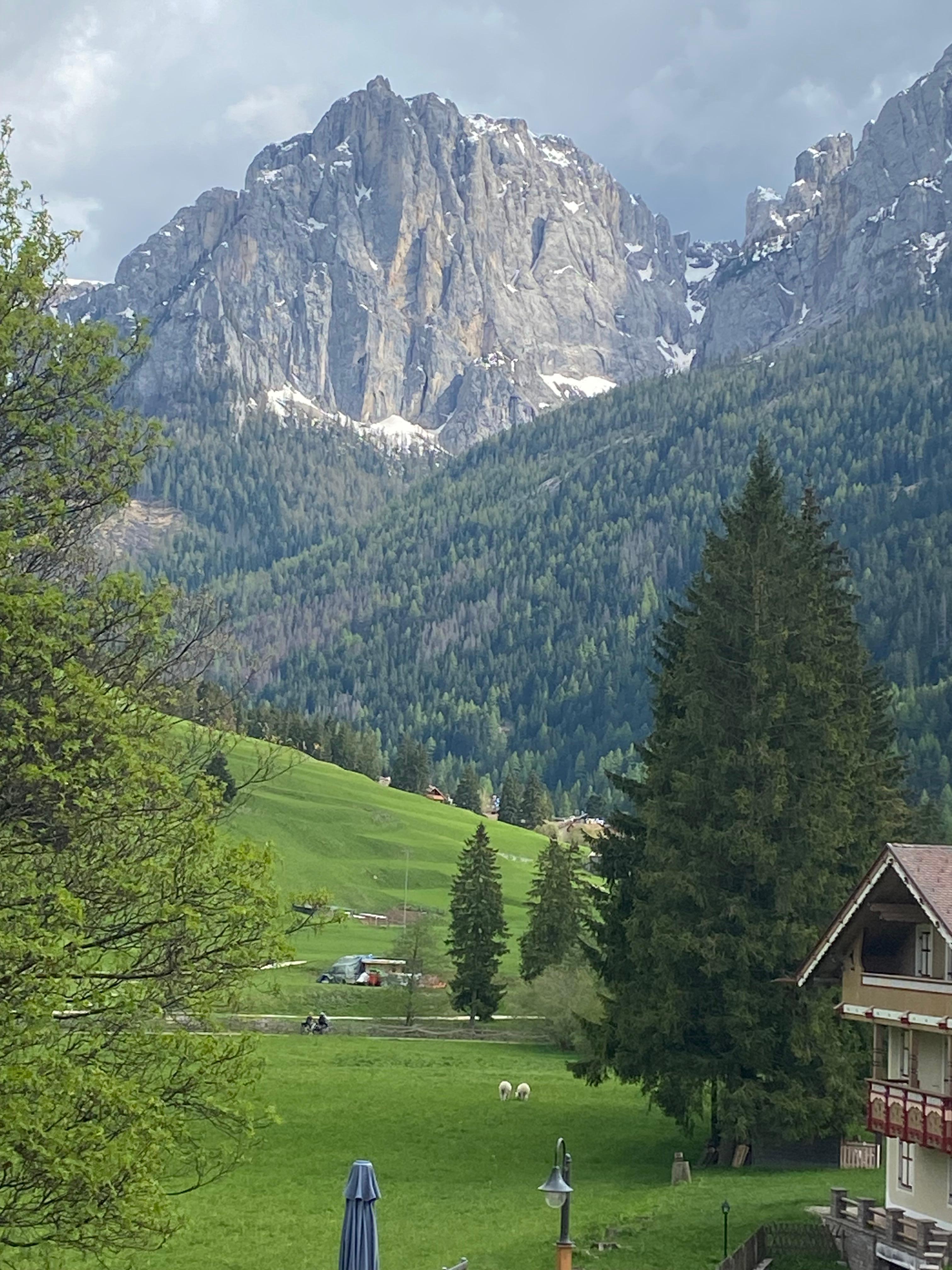 View from our room patio 