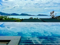 Pool overlooking Patong Beach