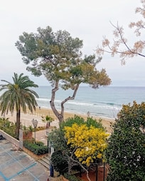 Vue de la chambre le matin