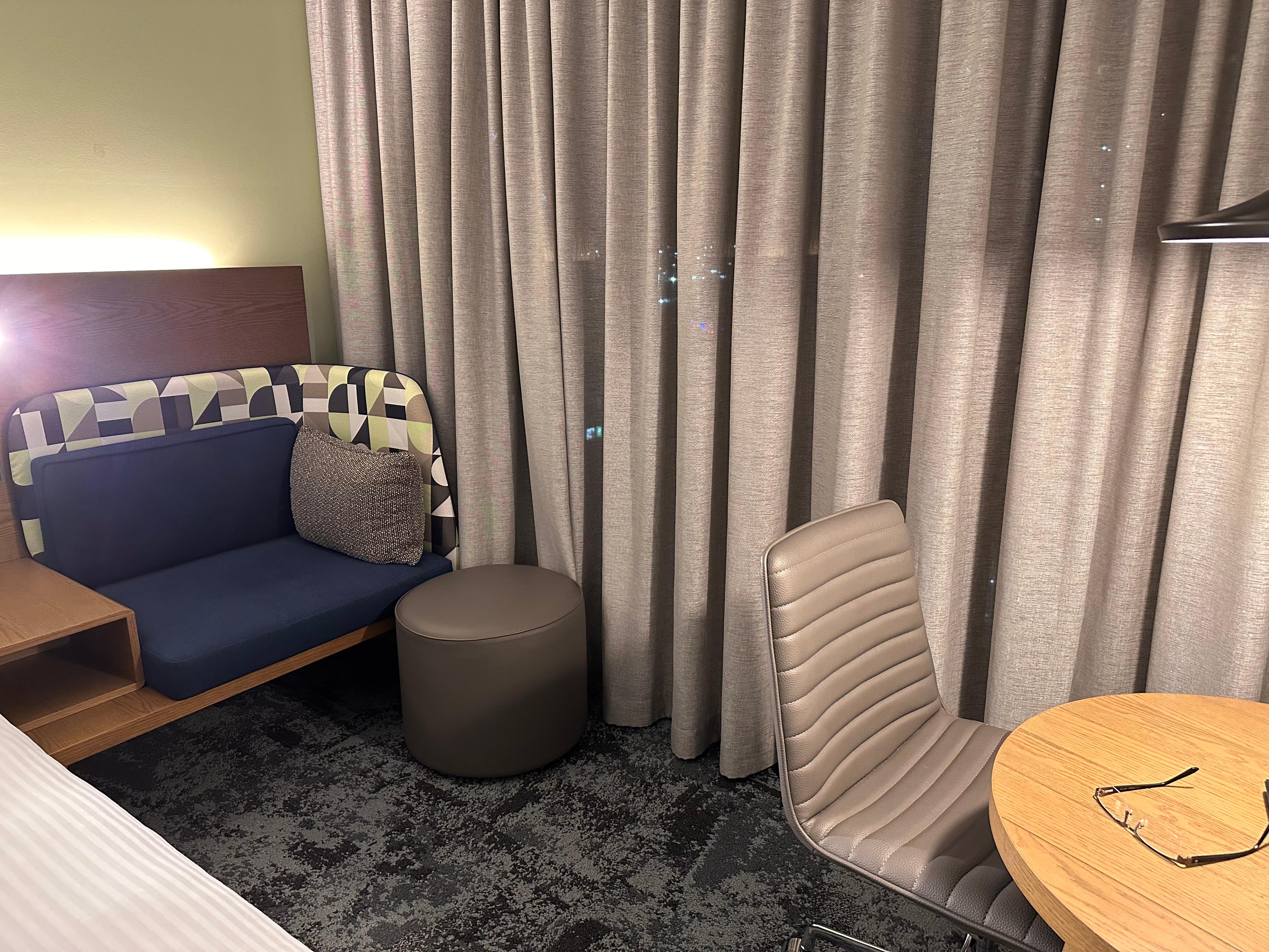 Cosy corner sofa for relaxing a bit