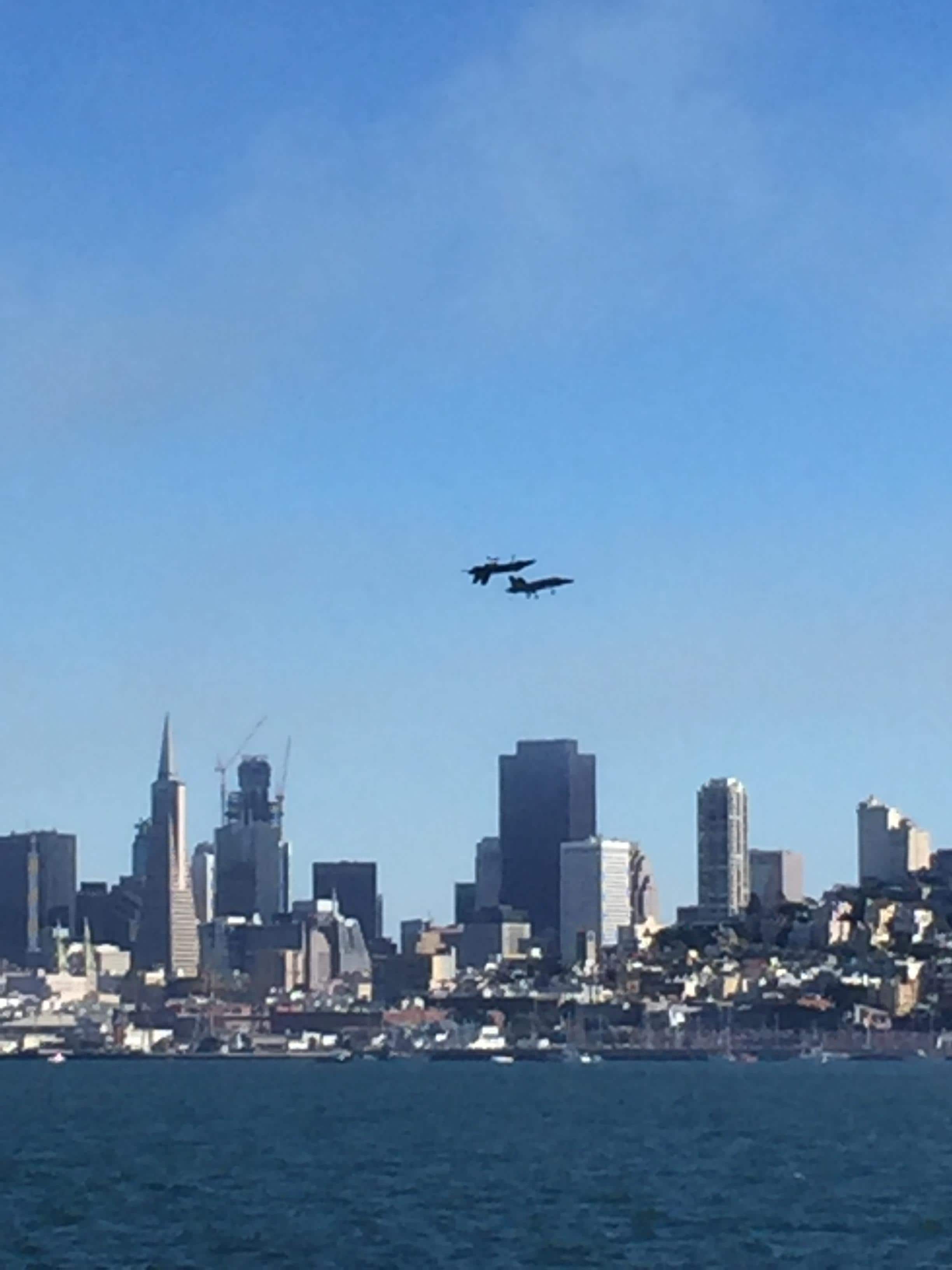 Blue Angels over the bay!