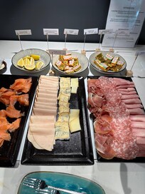 le petit déjeuner était aussi très bon, il y'avait énormément de choix