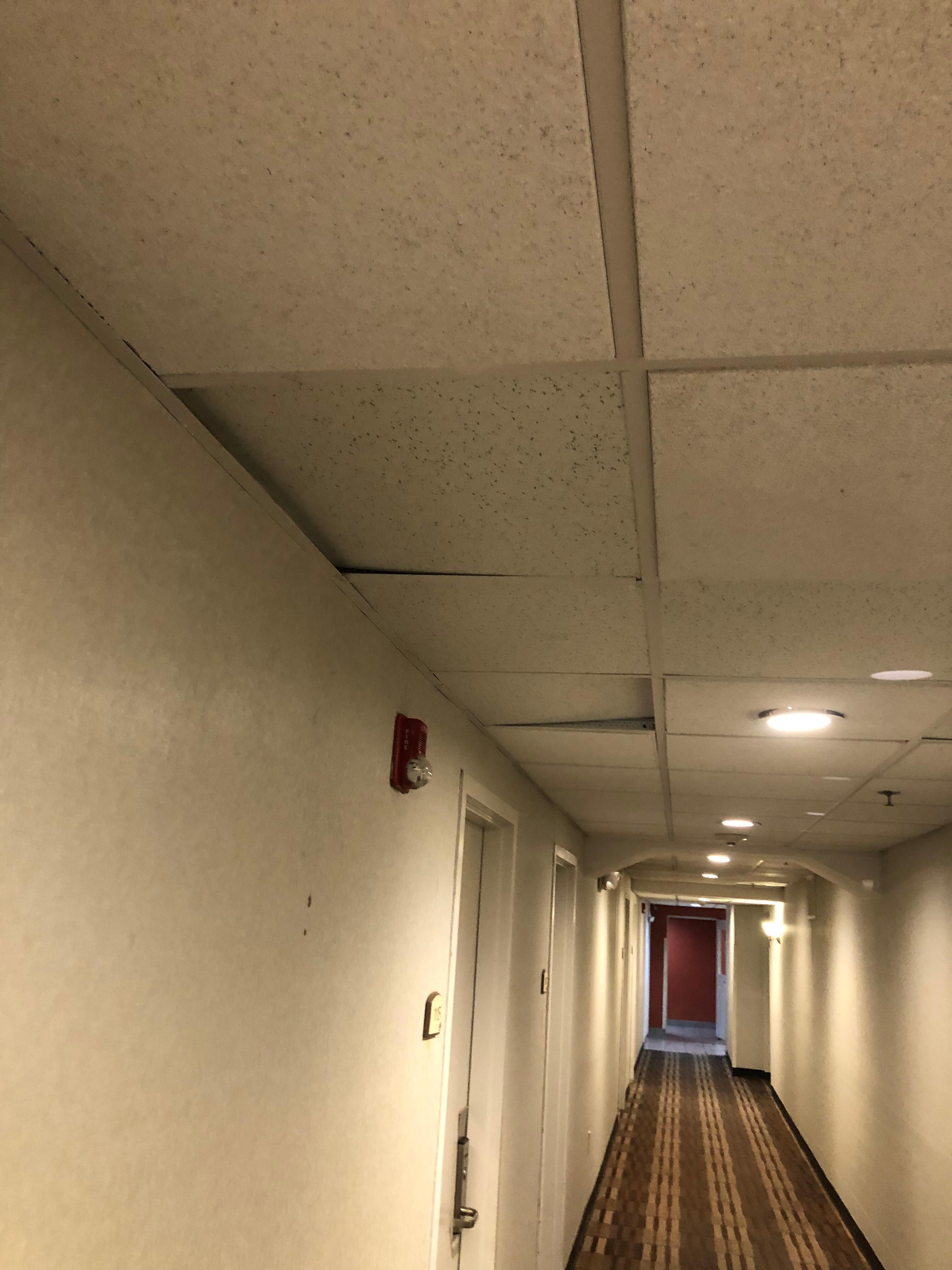 Hallway ceiling